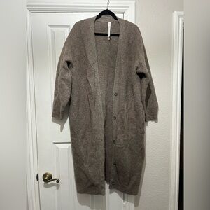 Babaton Taupe Knit Sweater